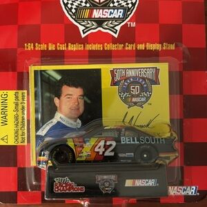 FREE WITH BUNDLE OF 2+ ITEM NASCAR 50th Anniversary #42 BellSouth 1:64 Diecast